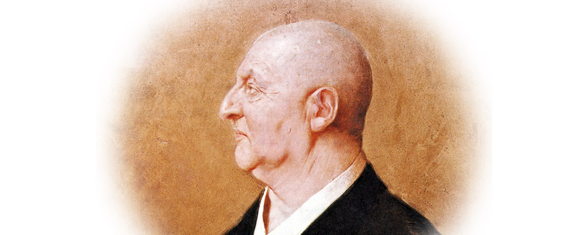 Anton Bruckner (1824&ndash;1896), gemalt 1885 von Hermann von Kaulbach (1846&ndash;1909) Public Domain (<a href="https://commons.wikimedia.org/wiki/File:Anton_Bruckner_(Kaulbach).jpg">Wikipedia Commons</a>)