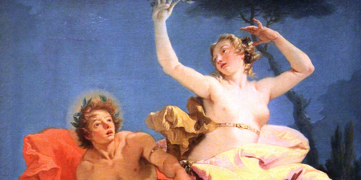 Giovanni Battista Tiepolo(1696&ndash;1726): &raquo;Apollo e Dafne&laquo; (1743/44); Louvre, Paris (France) <a href="https://creativecommons.org/licenses/by-sa/3.0/">CC BY-SA 3.0</a> &middot; Sailko