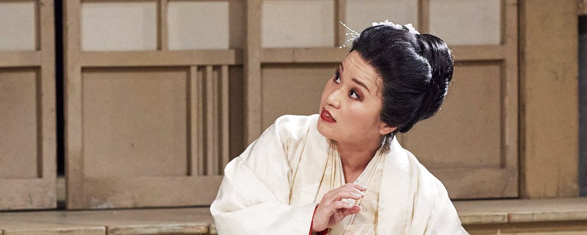 &raquo;Madama Butterfly&laquo;: Sae Kyung Rim als Cio-Cio-San (Madama Butterfly) &copy; Wiener Staatsoper GmbH/Michael P&ouml;hn