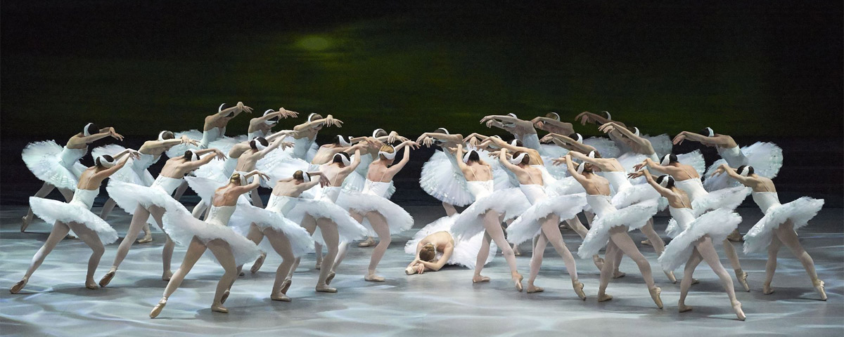 &raquo;Schwanensee&laquo;, 3. Akt: Das corps de ballet des Wiener Staatsballetts &copy; Wiener Staatsballett/Ashley Taylor