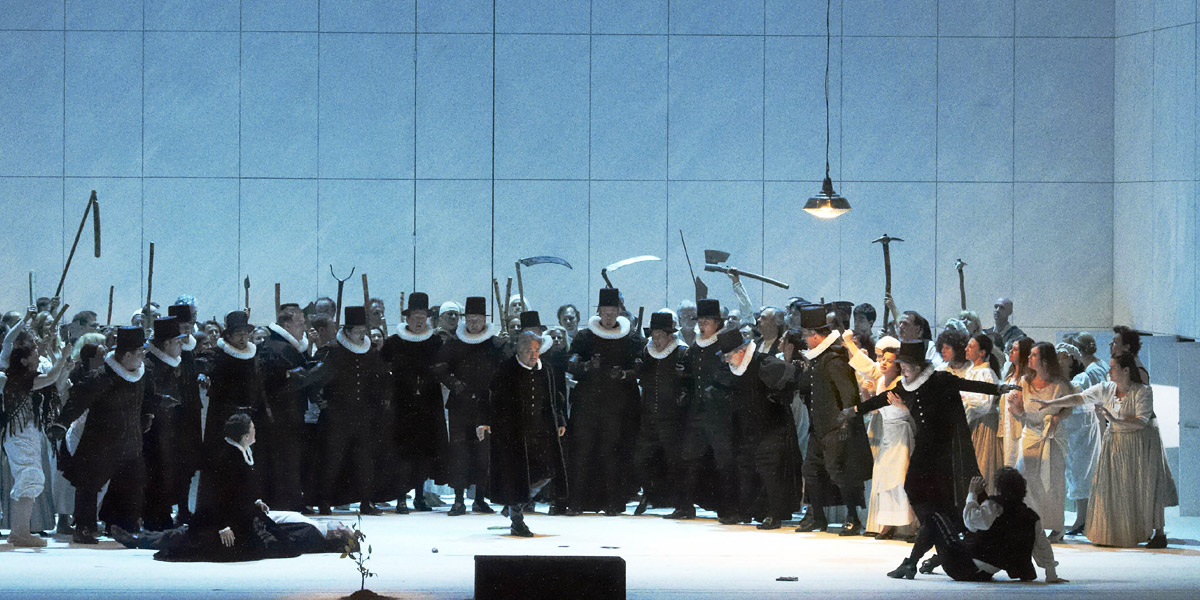&raquo;Don Carlos&laquo;, 4. Akt, in der f&uuml;nfaktigen franz&ouml;sischen Urfassung von 1867 &copy; Wiener Staatsoper GmbH/Michael P&ouml;hn
