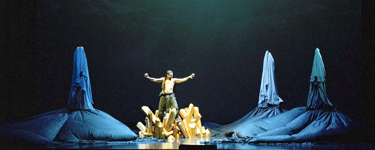 &raquo;Das Rheingold&laquo;, 1. Bild: Alberich raubt den Rheint&ouml;chtern das Gold &copy; Wiener Staatsoper GmbH/Michael P&ouml;hn