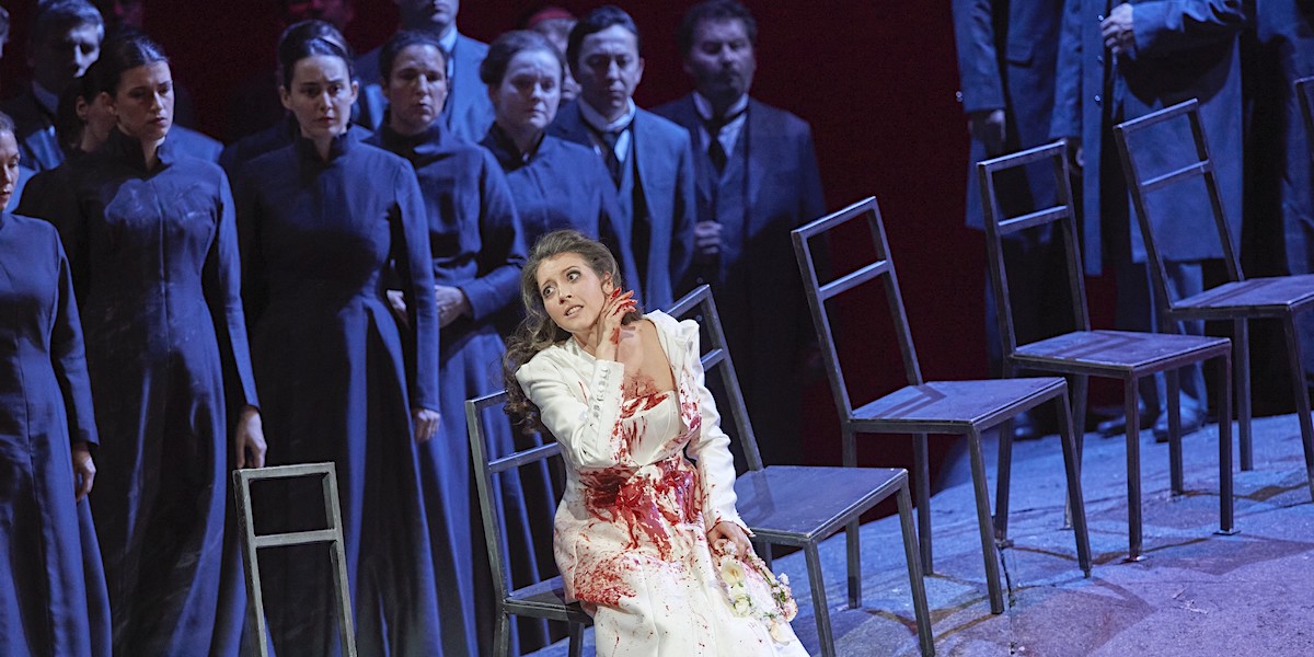 &raquo;&#8239;Lucia di Lammermoor&#8239;&laquo;, 3. Teil: Lisette Oropesa bei ihrem Rollen-Debut als Lucia an der Wiener Staatsoper &copy; Wiener Staatsoper GmbH/Michael P&ouml;hn