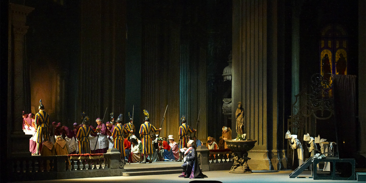 &raquo;Tosca&laquo;, 1. Akt: Das Te Deum in Sant&rsquo;Andrea Della Valle &copy; Wiener Staatsoper GmbH/Michael P&ouml;hn
