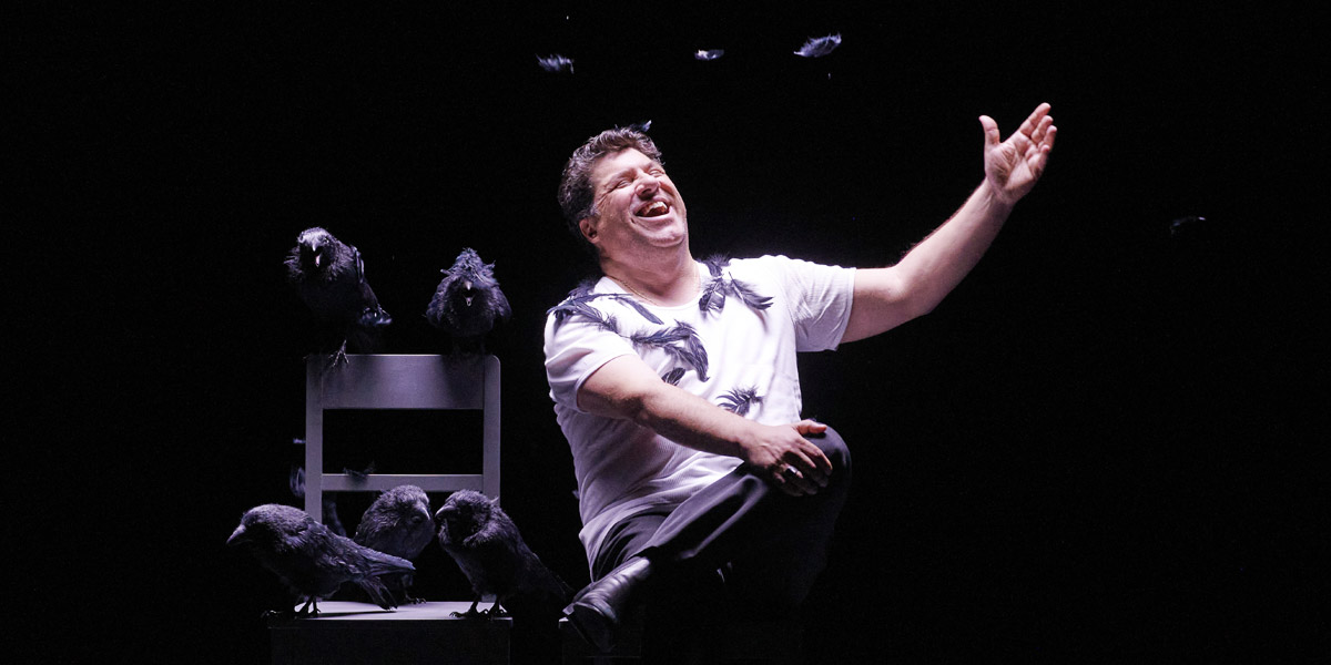 &raquo;Macbeth&laquo;, 4. Akt: Luca Salsi als Macbeth bei seinem Rollen-Debut an der Wiener Staatsoper &copy; Wiener Staatsoper GmbH/Michael P&ouml;hn