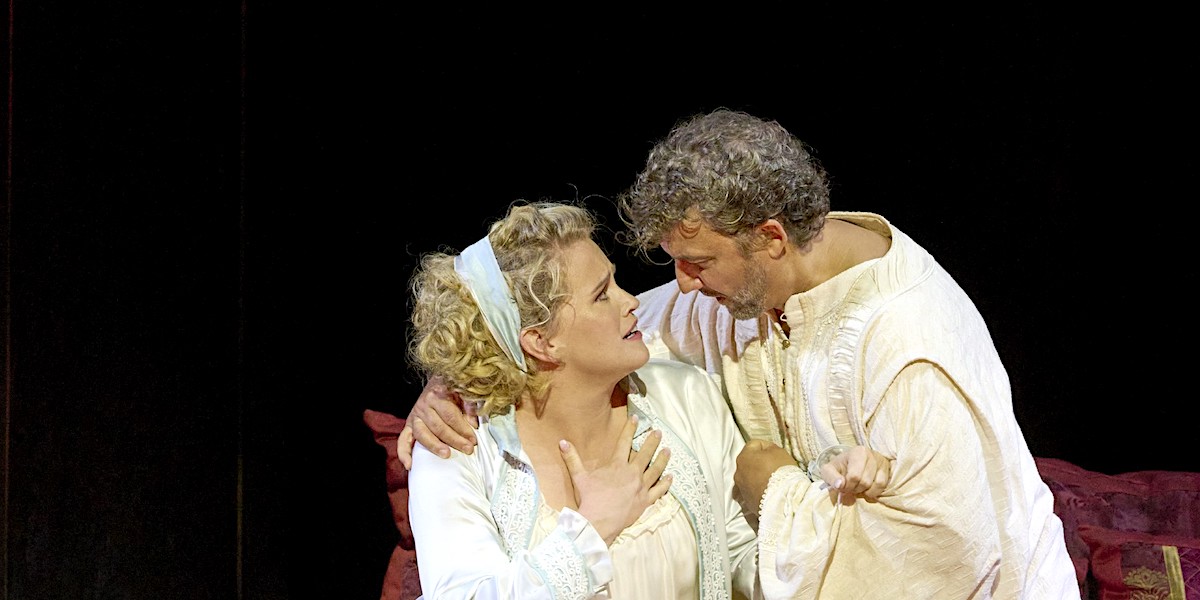 &raquo;&#8239;Otello&#8239;&laquo;, 4. Akt: Rachel WIllis-S&oslash;rensen (Desdemona) und Jonas Kaufmann (Otello) &copy; Wiener Staatsoper GmbH/Michael P&ouml;hn